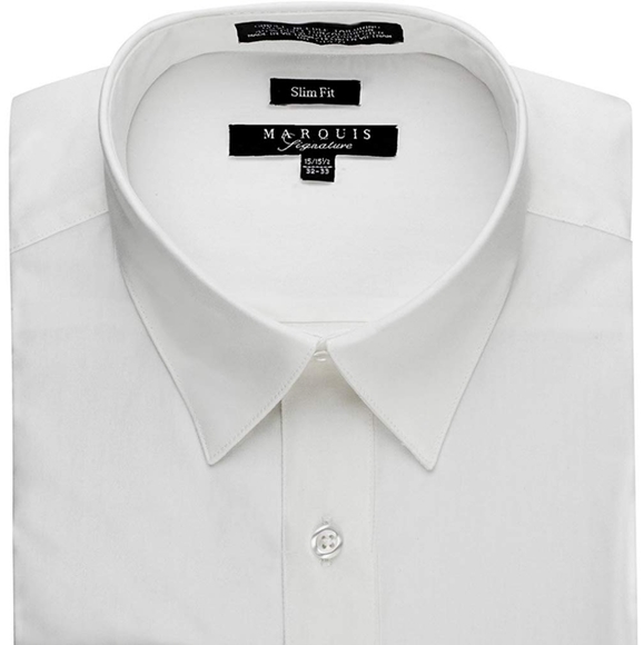 Marquis Slim Fit long sleeved Tux shirt - Picture 3 of 4